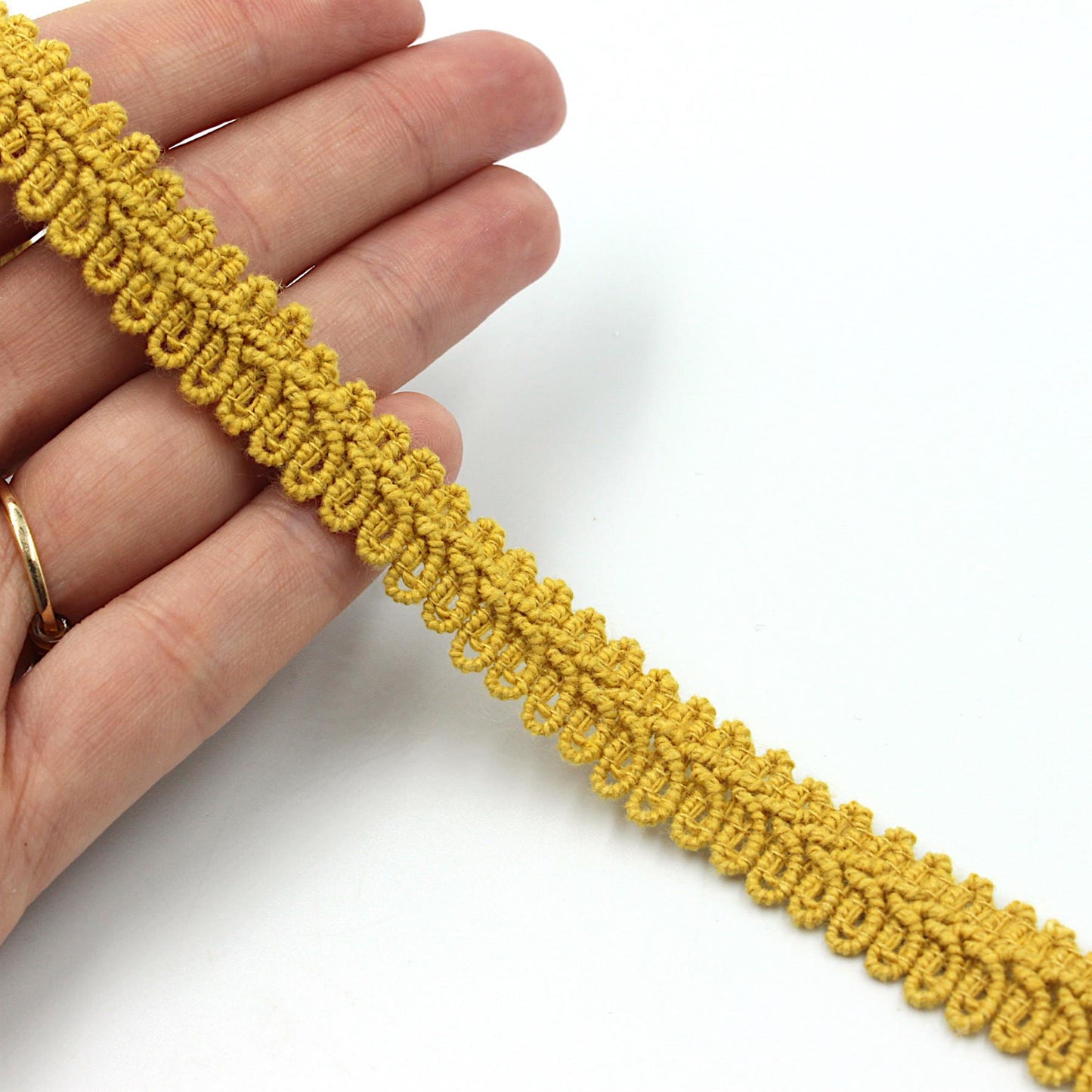 Cotton Mix Feather Braid 14mm x1m - 9843