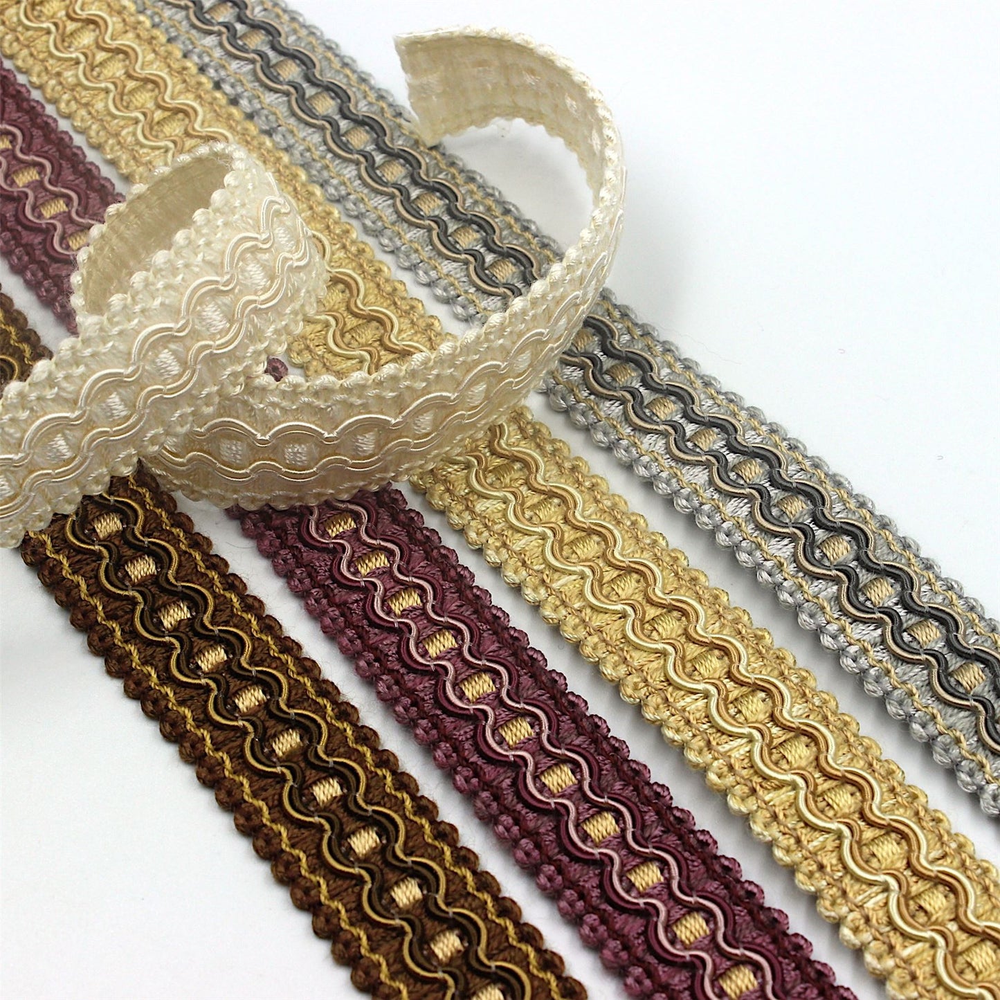 Wide Decorative Gimp Braid 22mm x1m - 5474