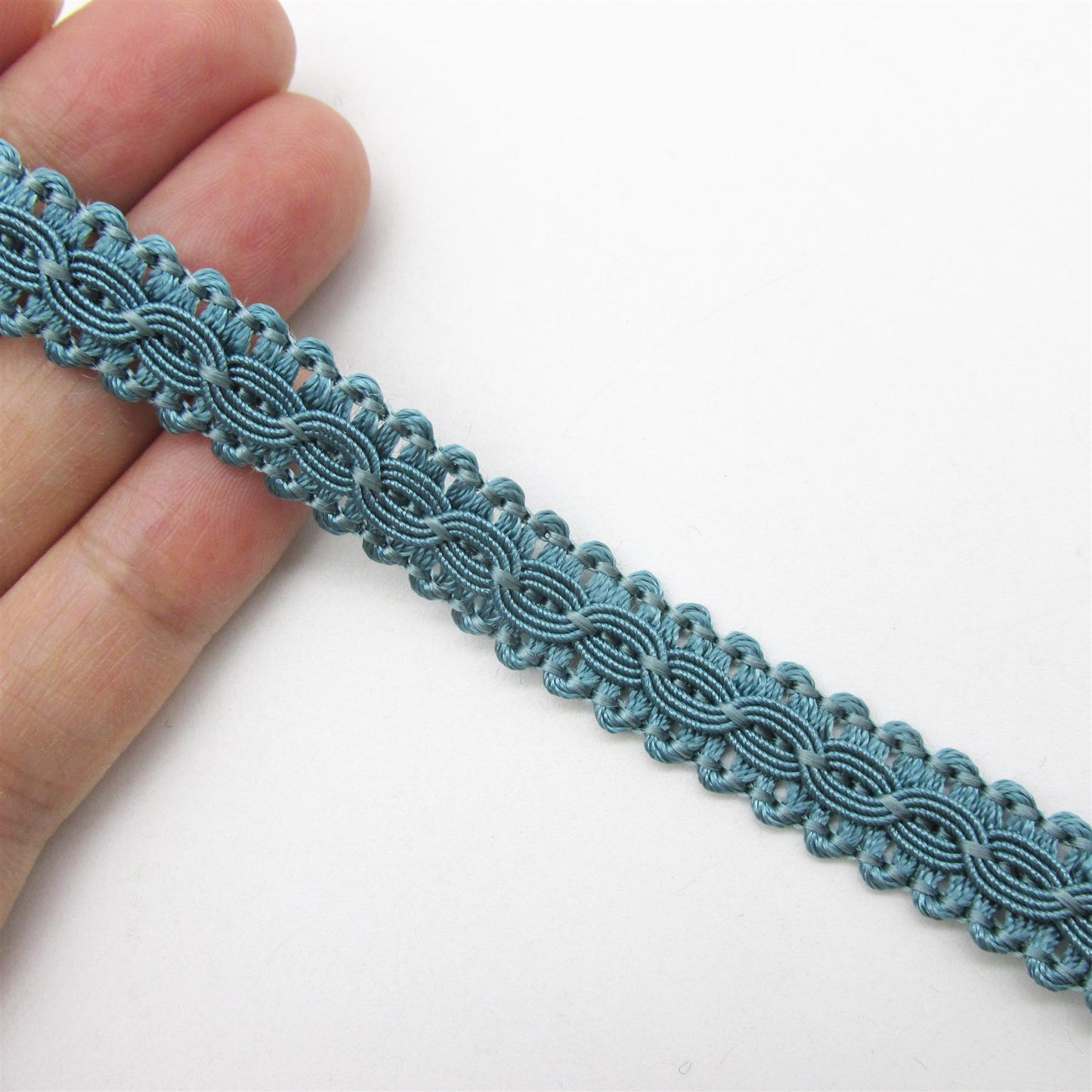 Vintage Gimp Braid with Chain Design 10mm x1m - 4514