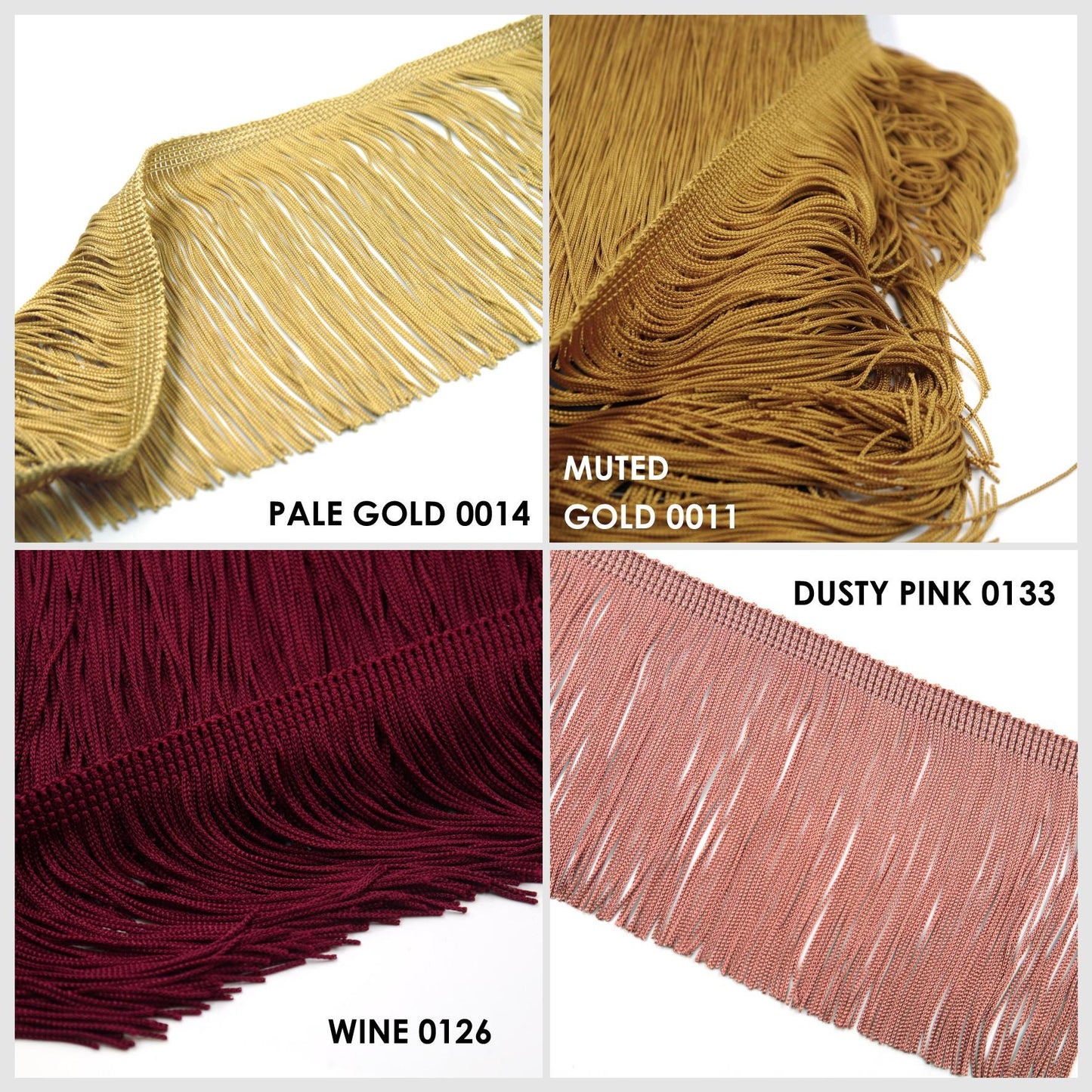 Chainette Cut Fringe - Acetate  9540-20cm