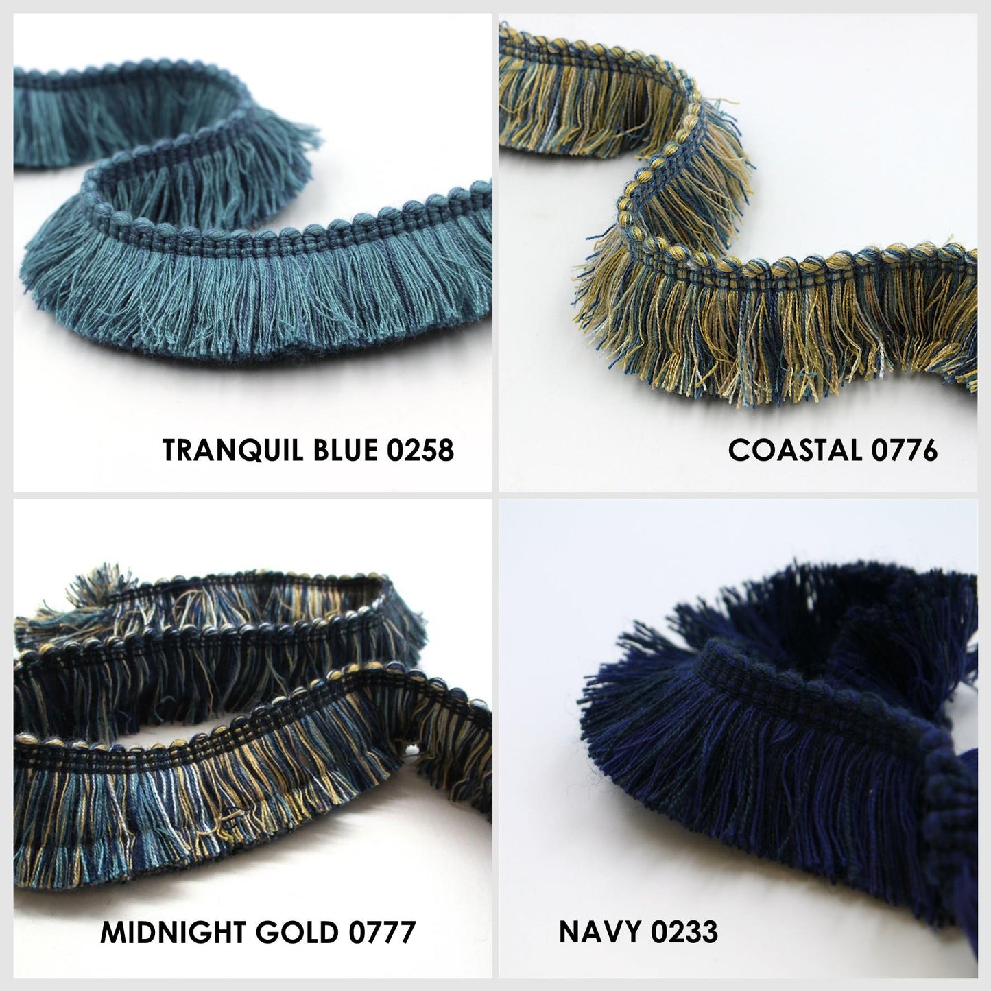 Viscose Brush Fringe 30mm 6517