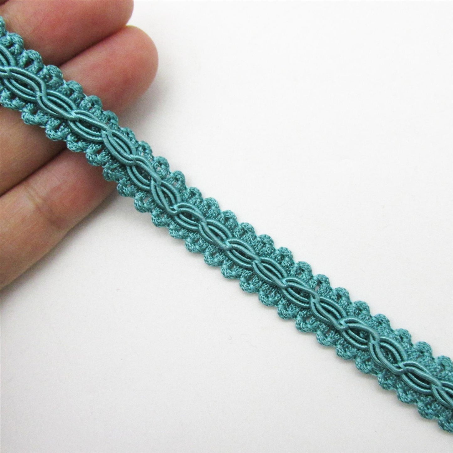 Vintage Gimp Braid with Chain Design 10mm x1m - 4514