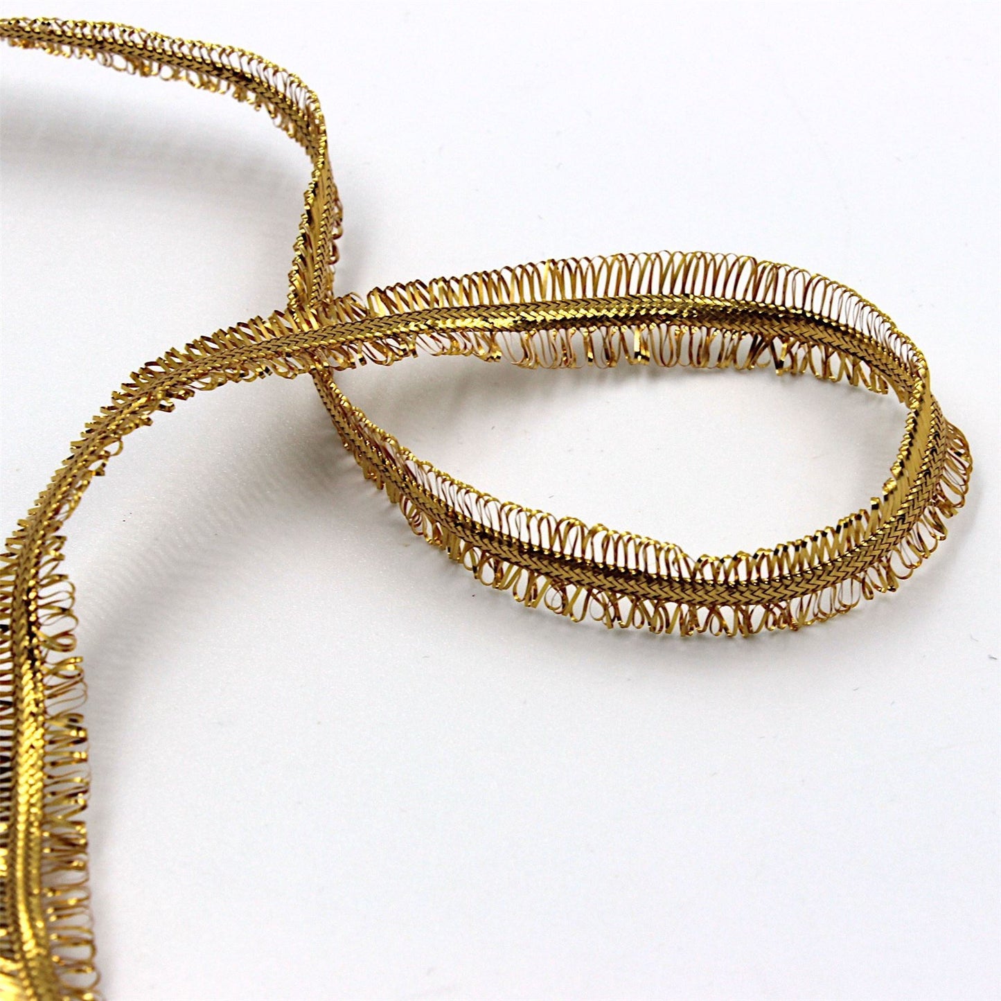 Metallic Looped Edge Braid 10mm x 1m - 8401
