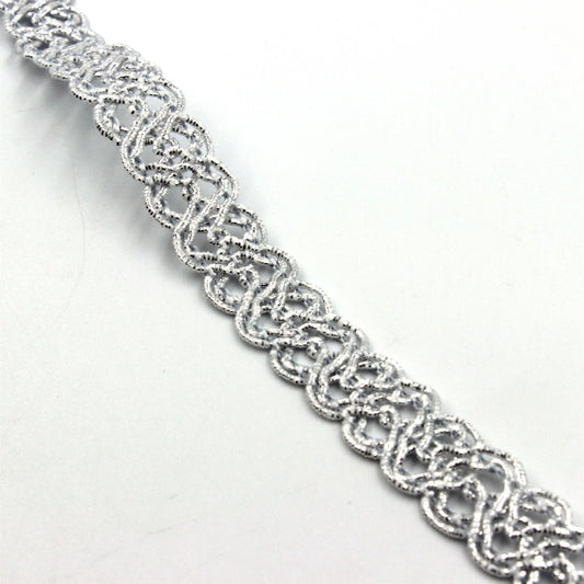 Metallic Lurex Knitted Braid 9515
