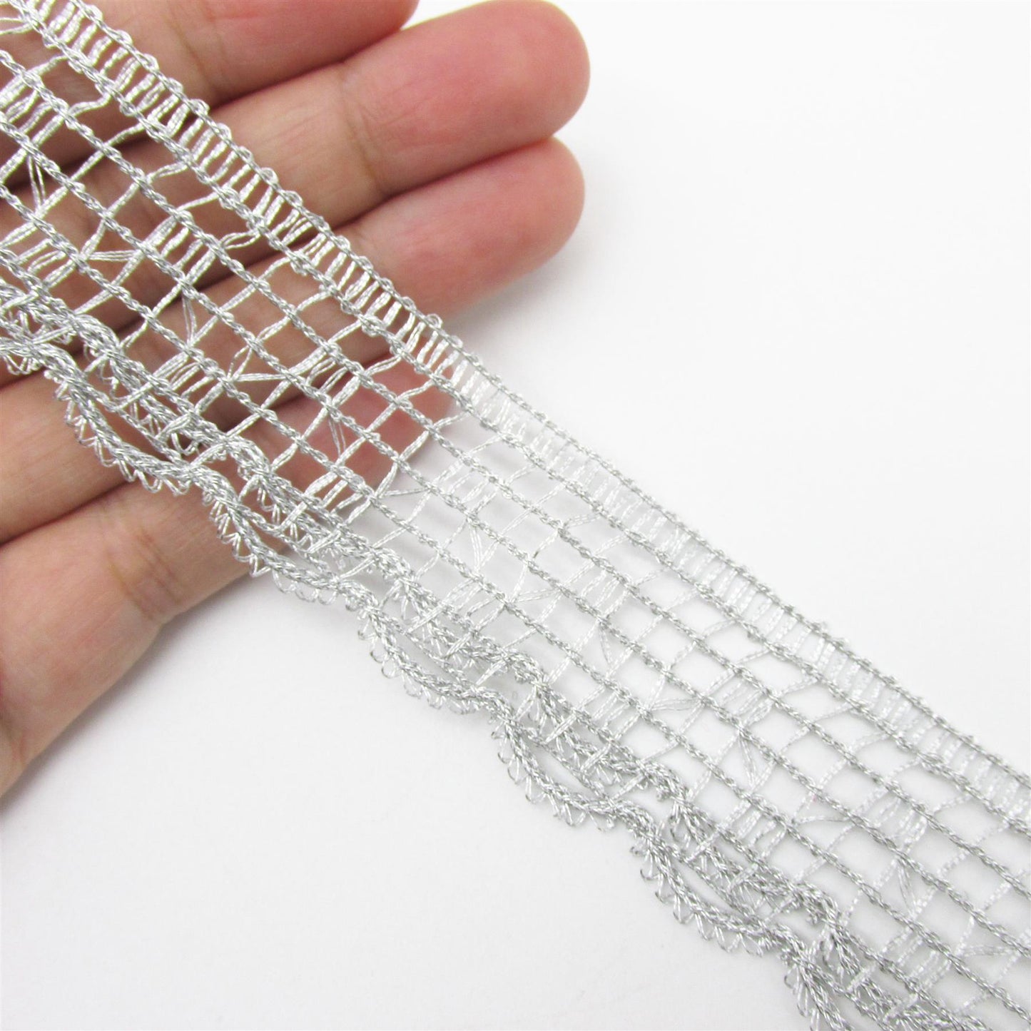 Metallic Lace x1m - 8126