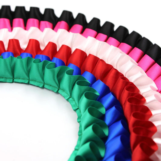 Box Pleated Double Face Satin Ribbon 7232
