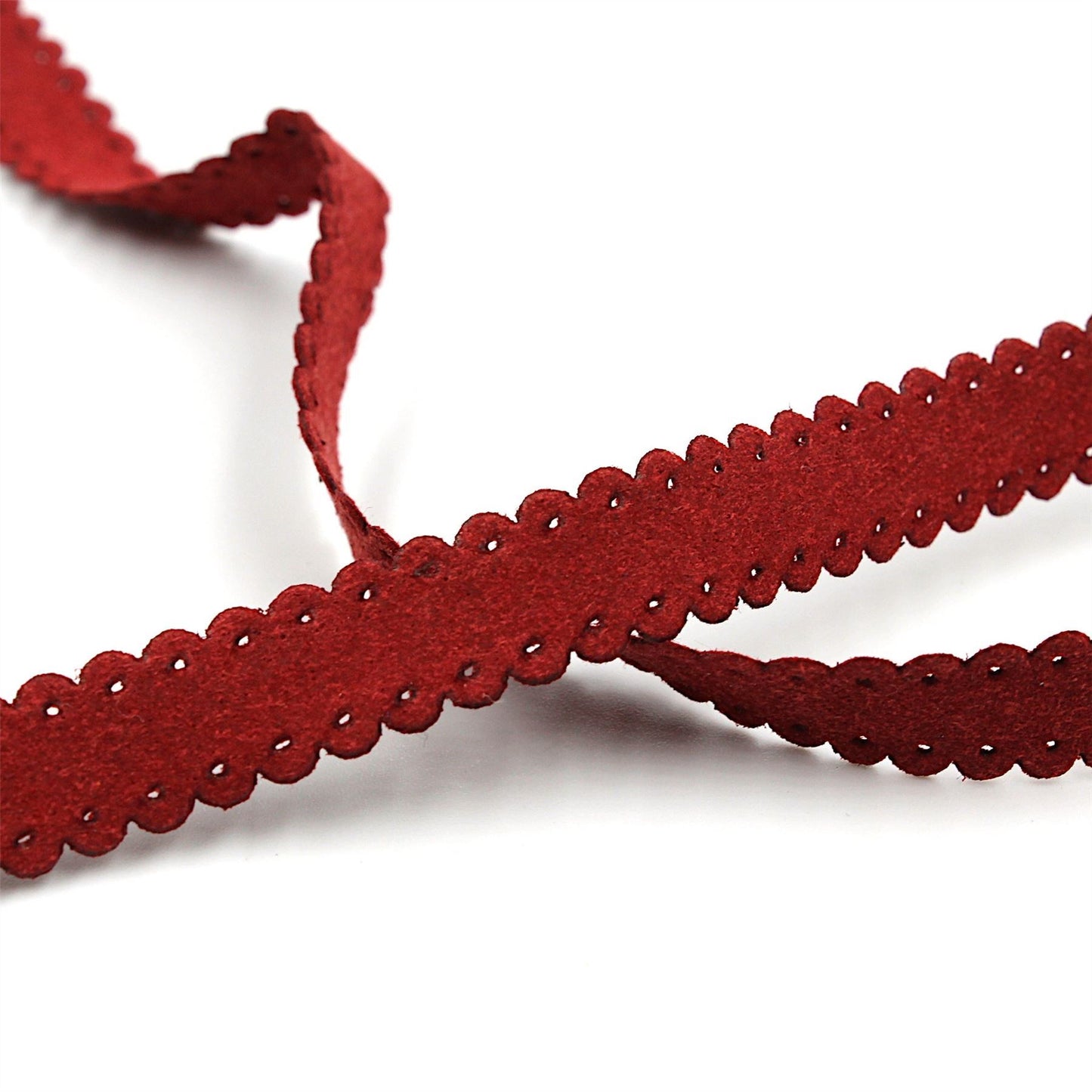 Punched Suedette Braid 10mm 8138