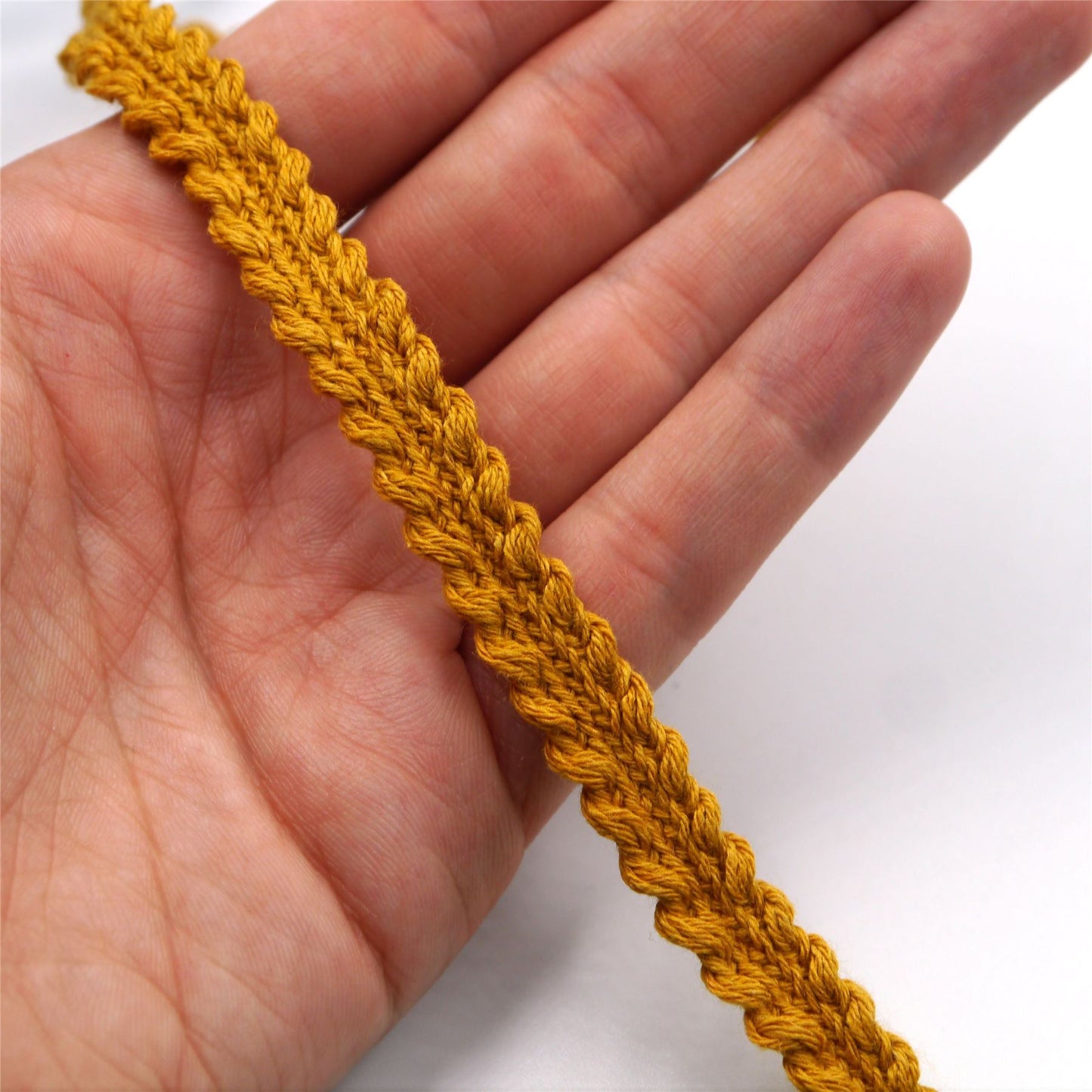 Cotton Mix Woven Gimp Braid 12mm 6518