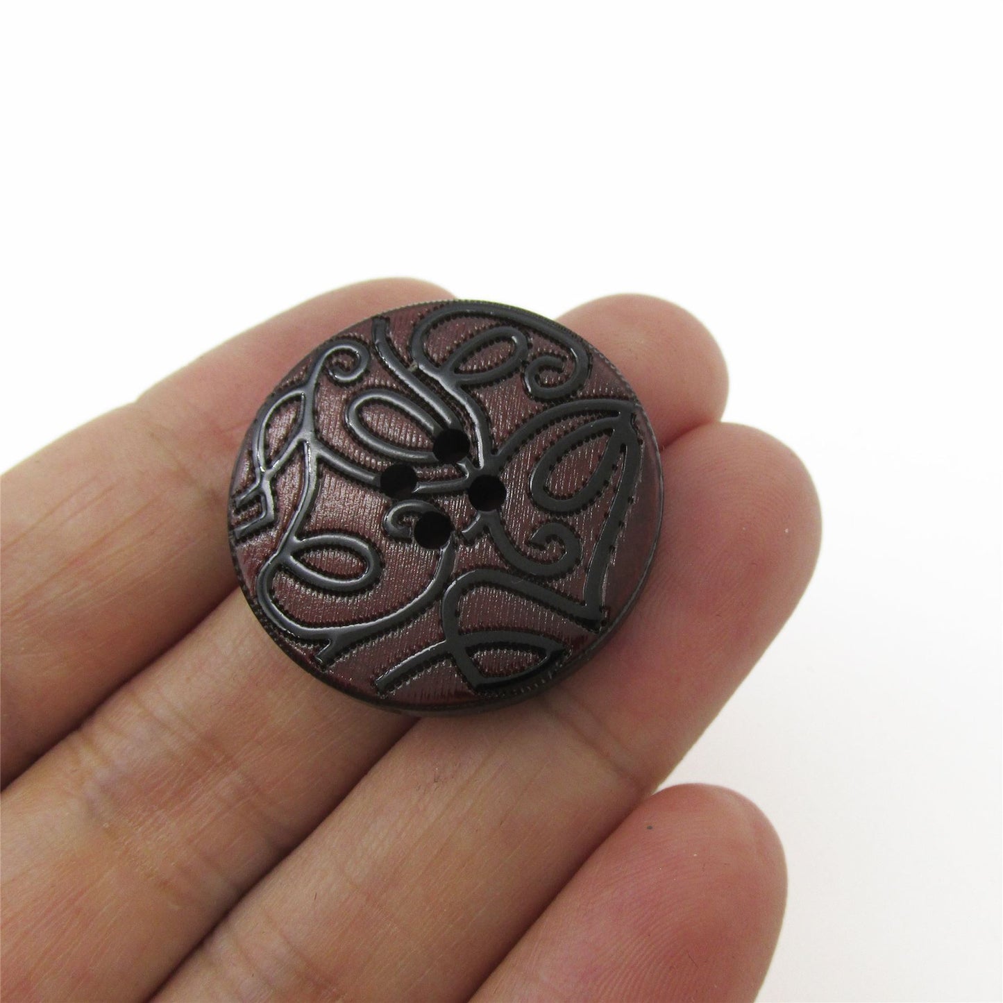 Abstract Pattern Decorative Button - 4415