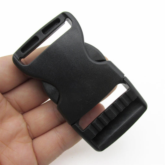 Nylon Bag Clip Buckle Black - 7506