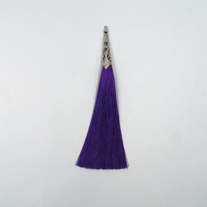 Silky Tassel With Ornate Top 13mm 7597