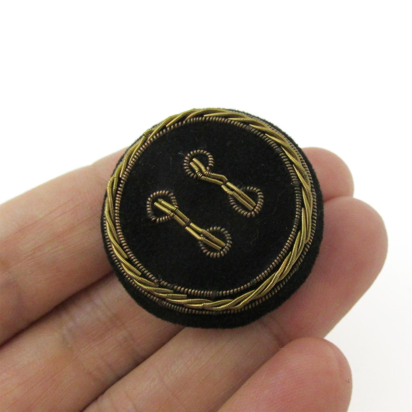 Embroidered Button - 4407