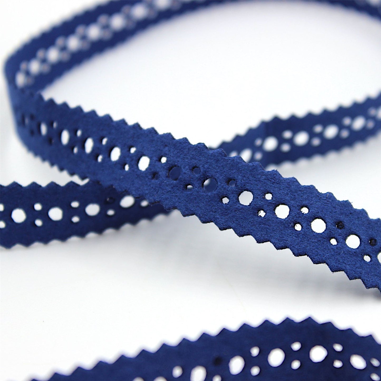 Punched Suedette Braid 12mm 8137