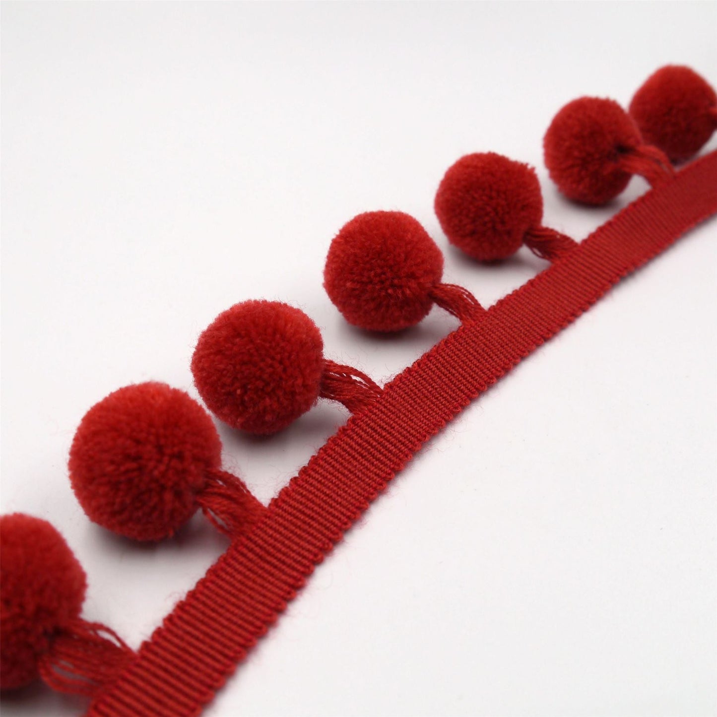 Luxury Pom-Pom Fringe Braid 45mm x1m - 9703