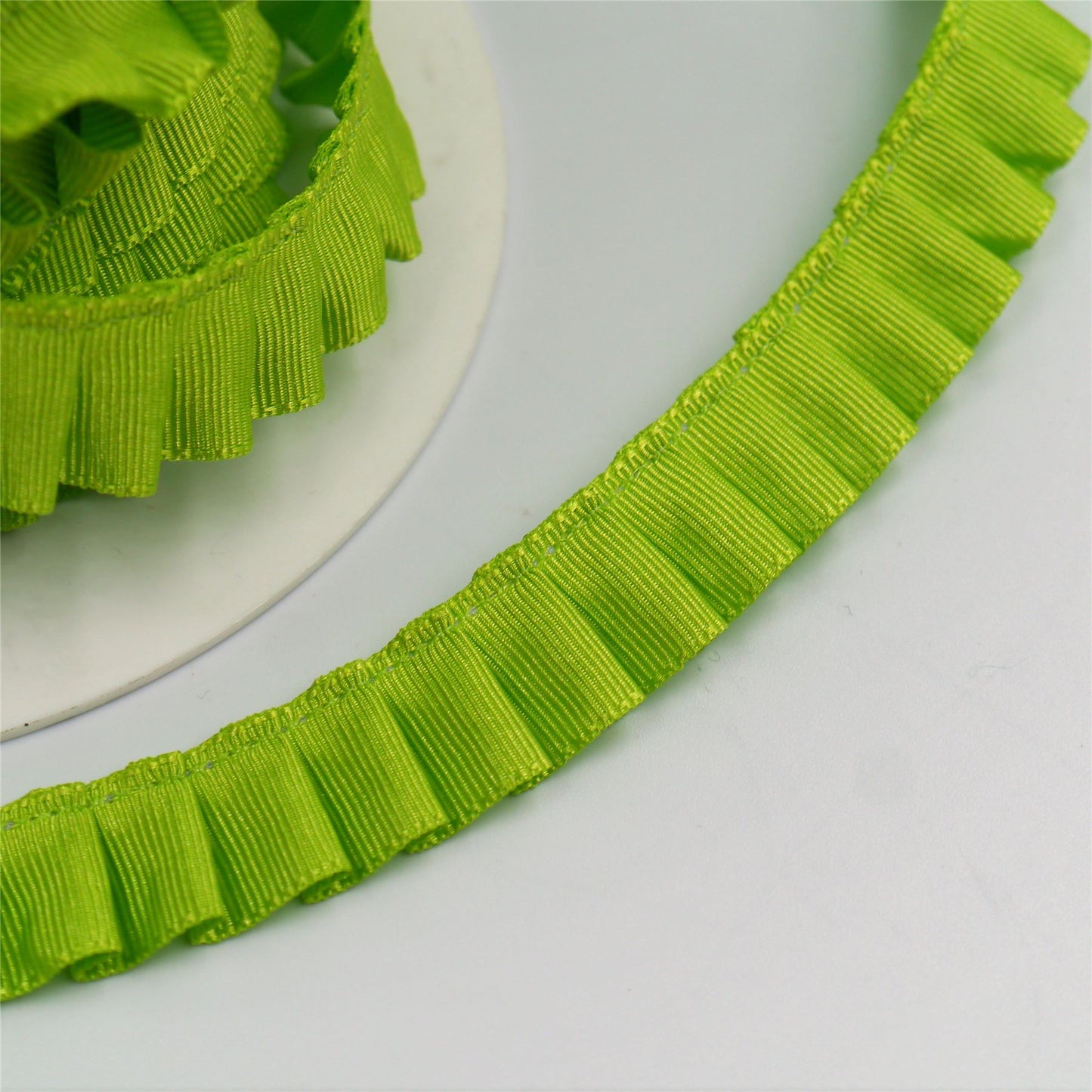 Side-Pleated Taffeta Ribbon 16mm x1m - 7110