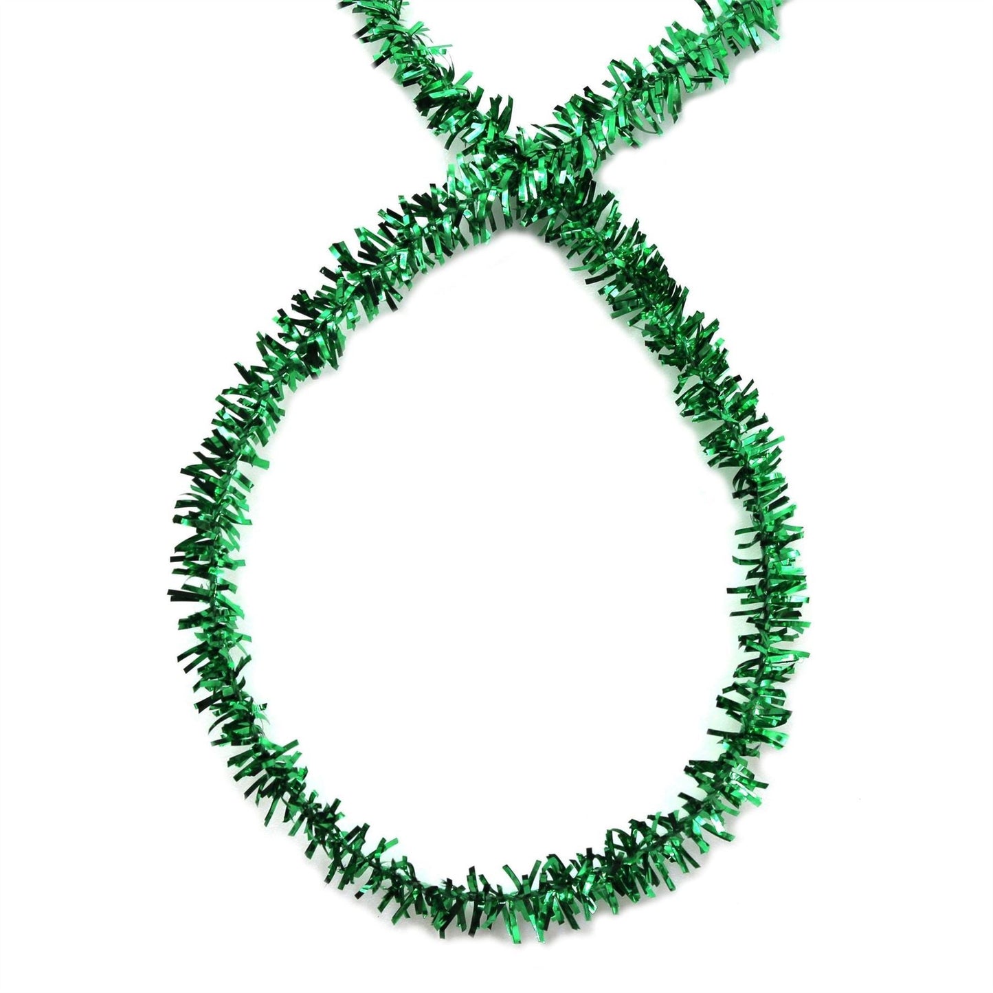 Metallic Tinsel Trim Non Wired 4mm x 10m 8537