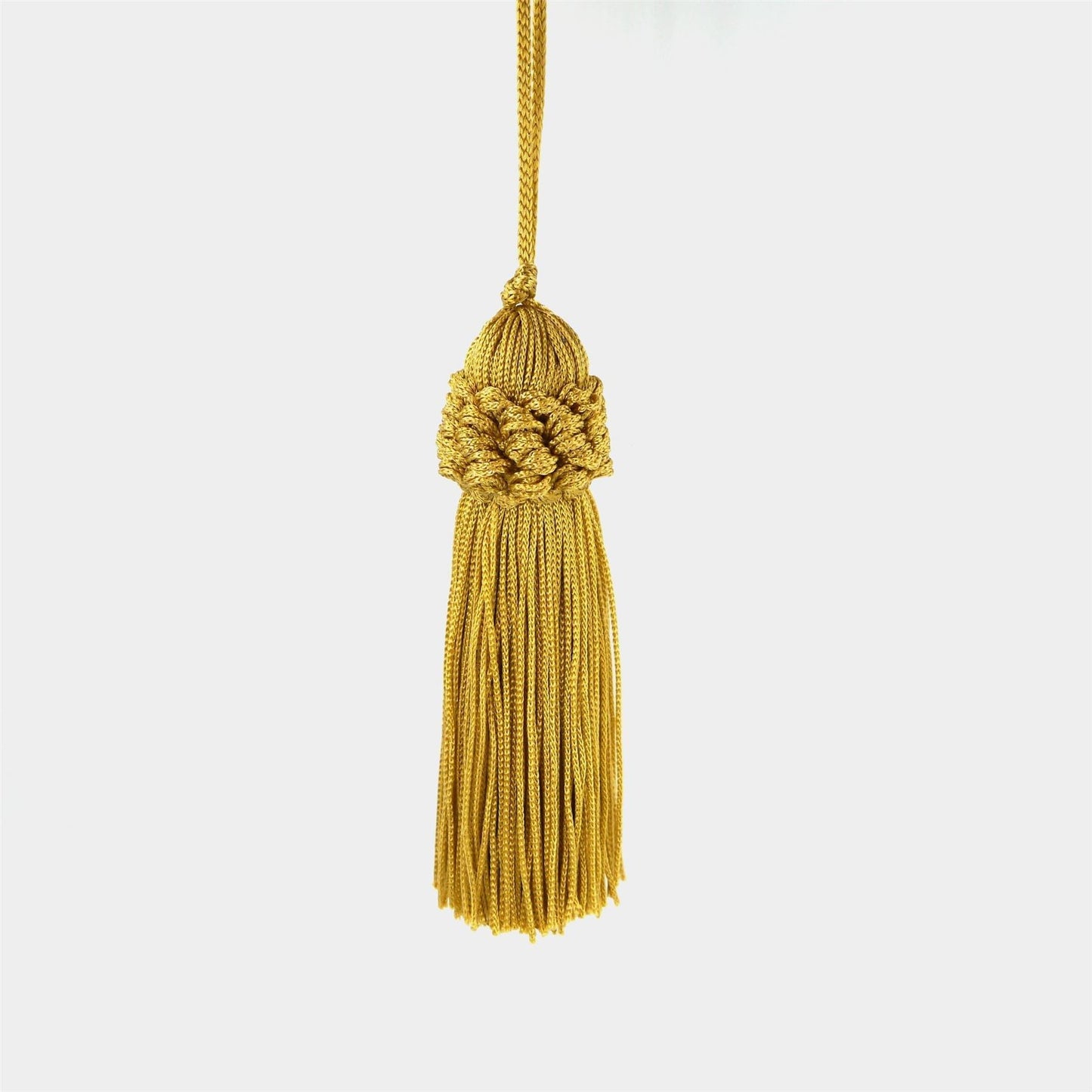 Ruffle Neck Rayon Tassel 10cm 6566