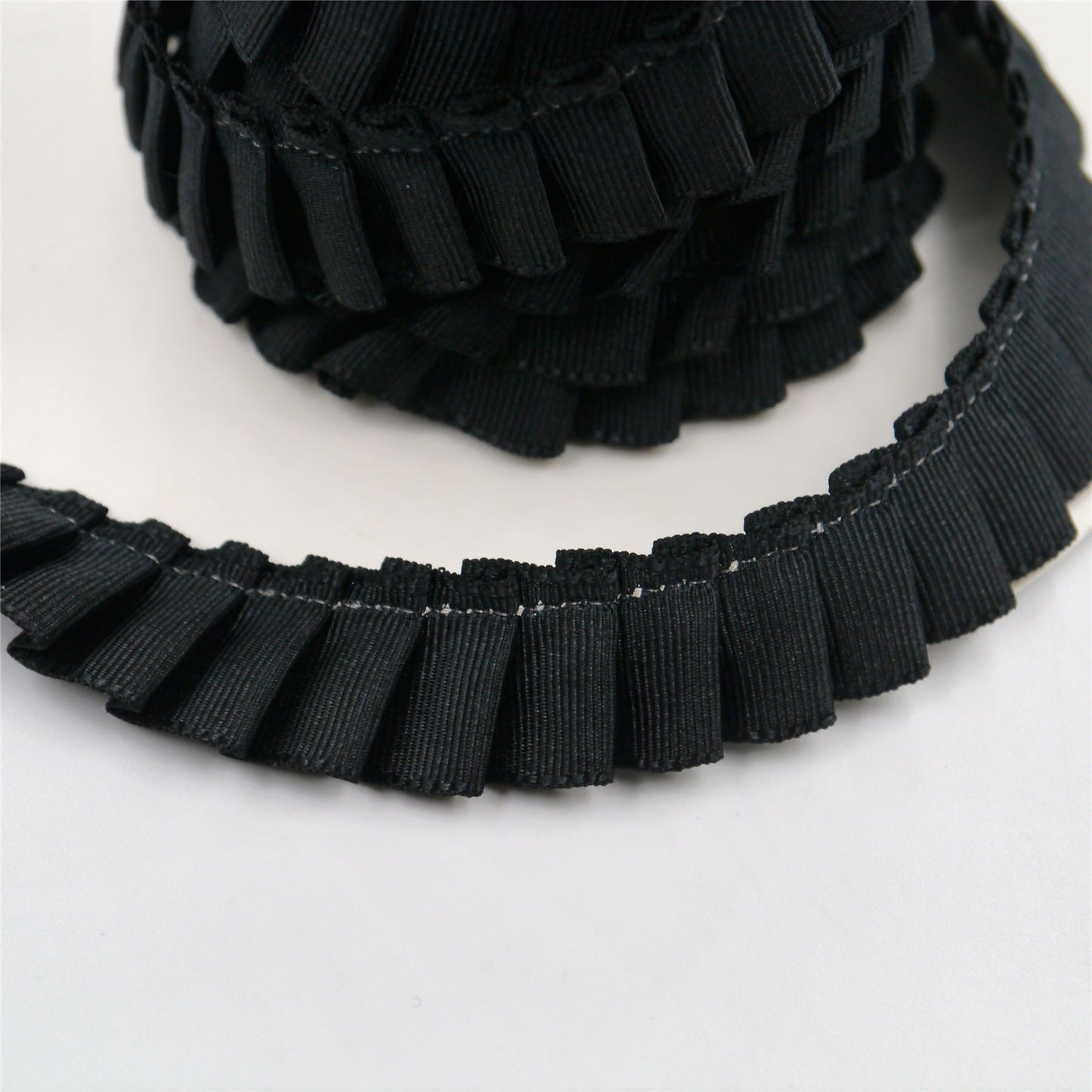 Side-Pleated Taffeta Ribbon 16mm x1m - 7110