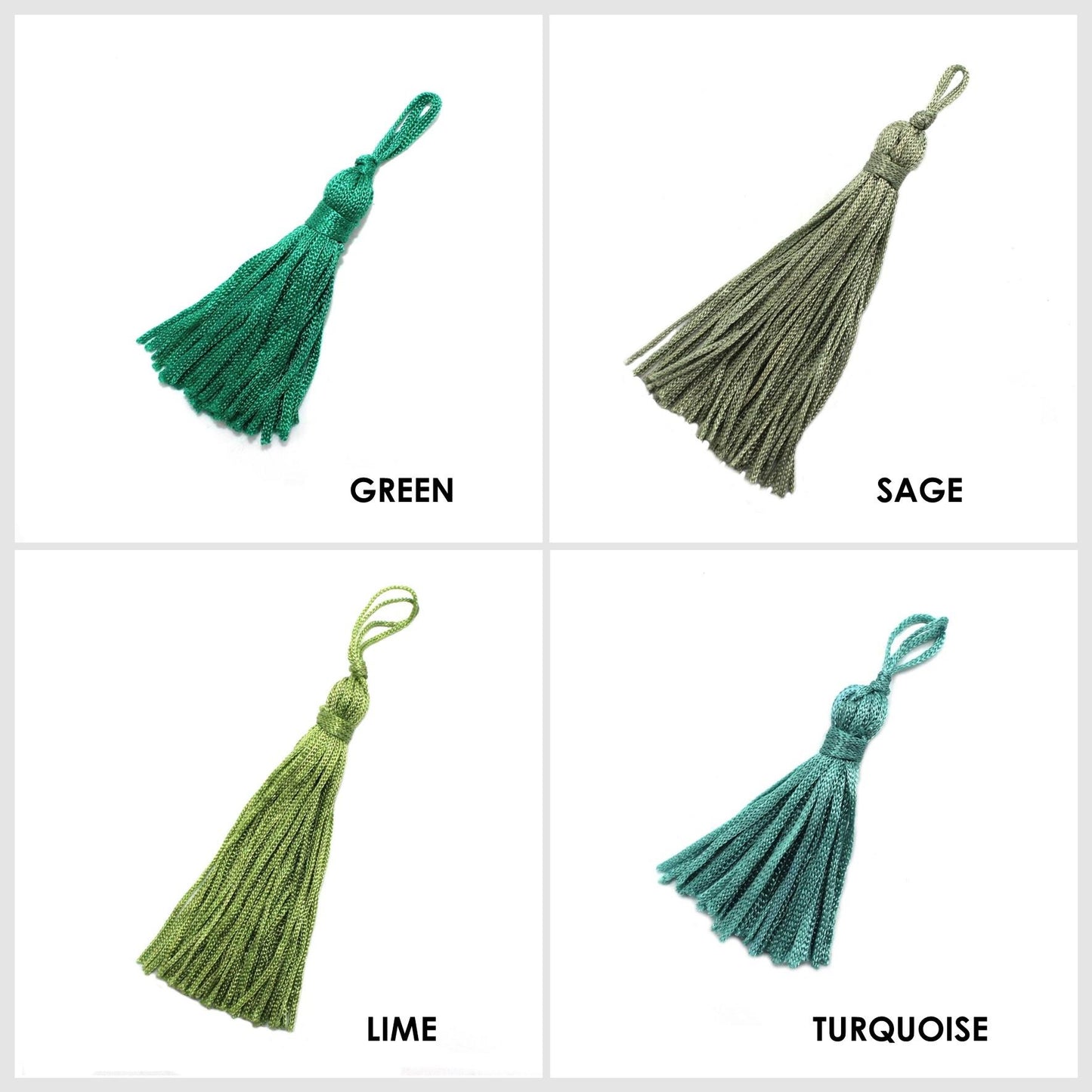 Rayon Tassels x5 - 9936
