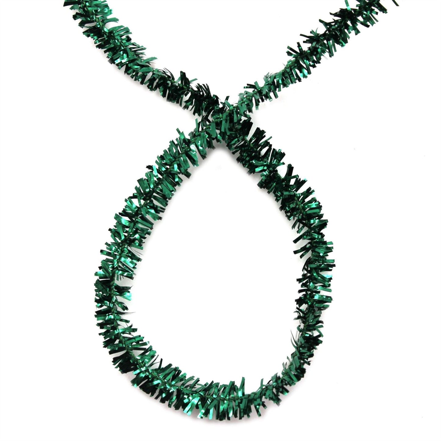 Metallic Tinsel Trim Non Wired 4mm x 10m 8537