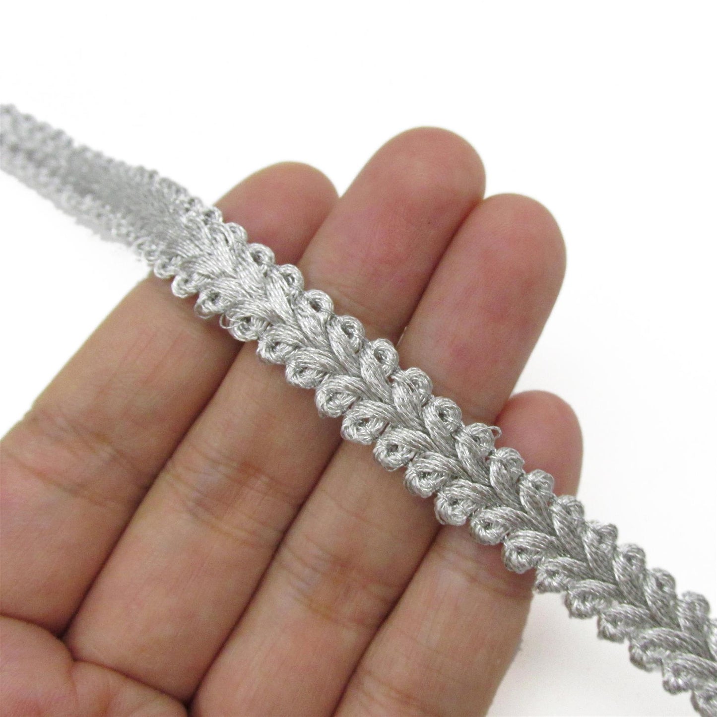 Metallic Feather Braid 10mm 7701