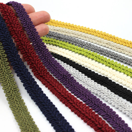 Cotton Mix Feather Braid 14mm x1m - 9843