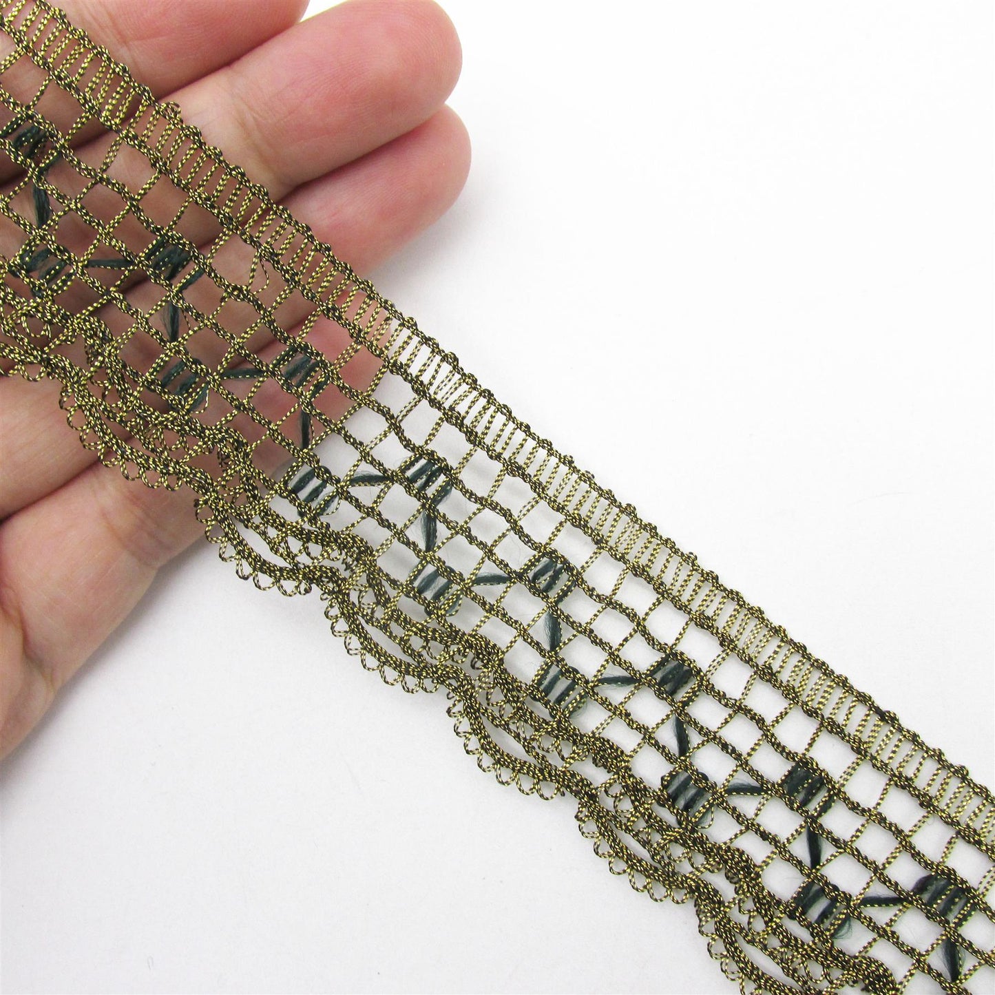 Metallic Lace x1m - 8126