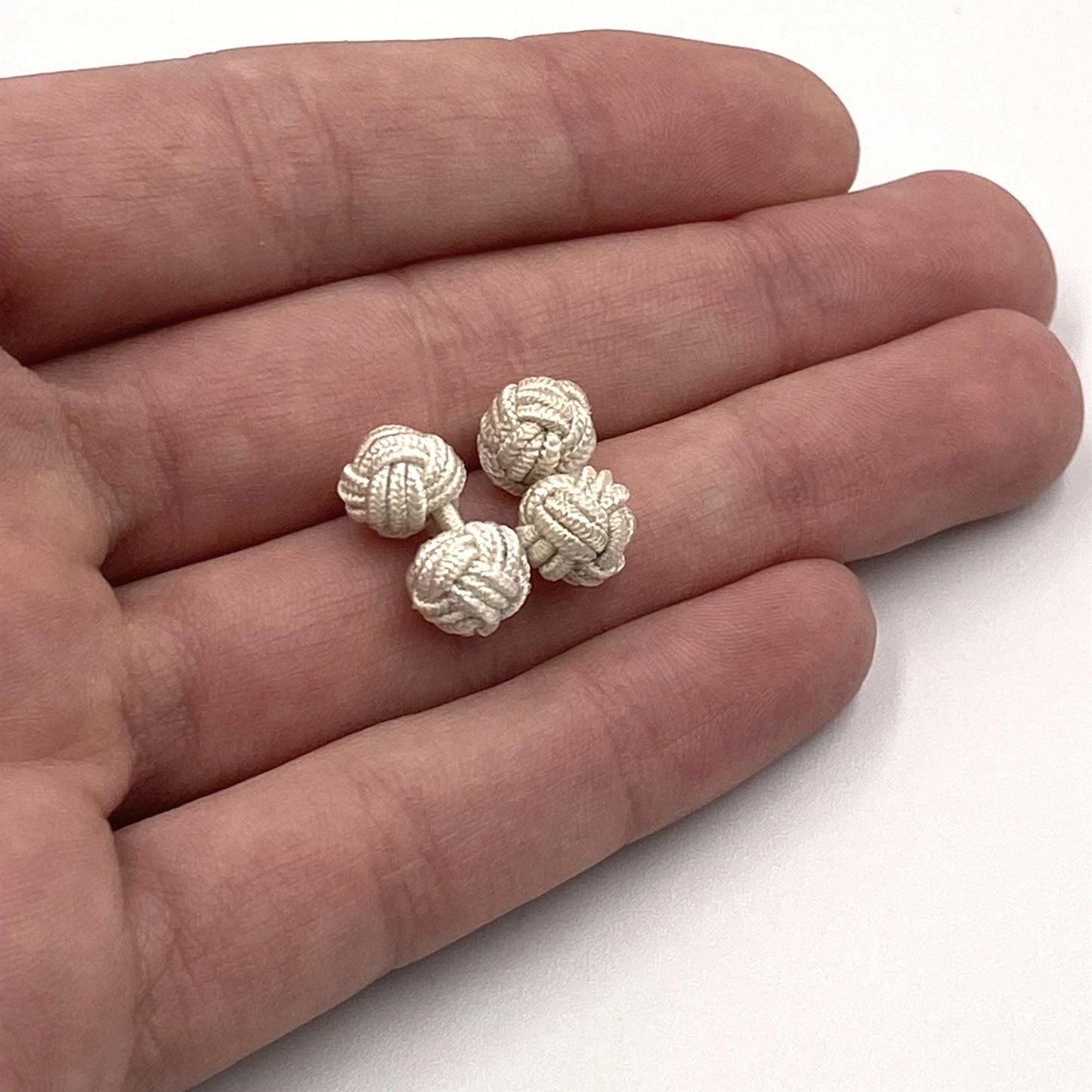 Chinese Knot Cufflinks 8mm Pair - 4378