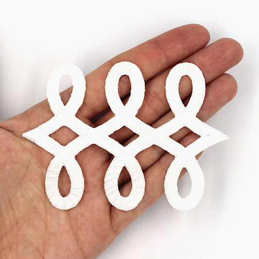Figure-Of-Eight Motif Iron On 8066