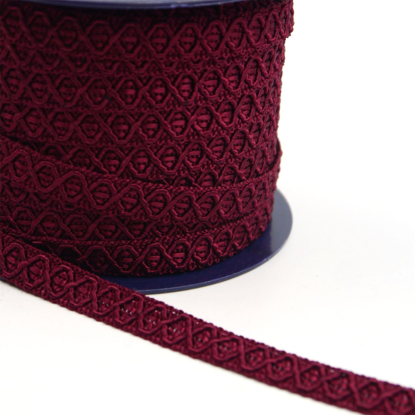 Gimp Braid with Criss Cross Design 12mm x 1m - 7980