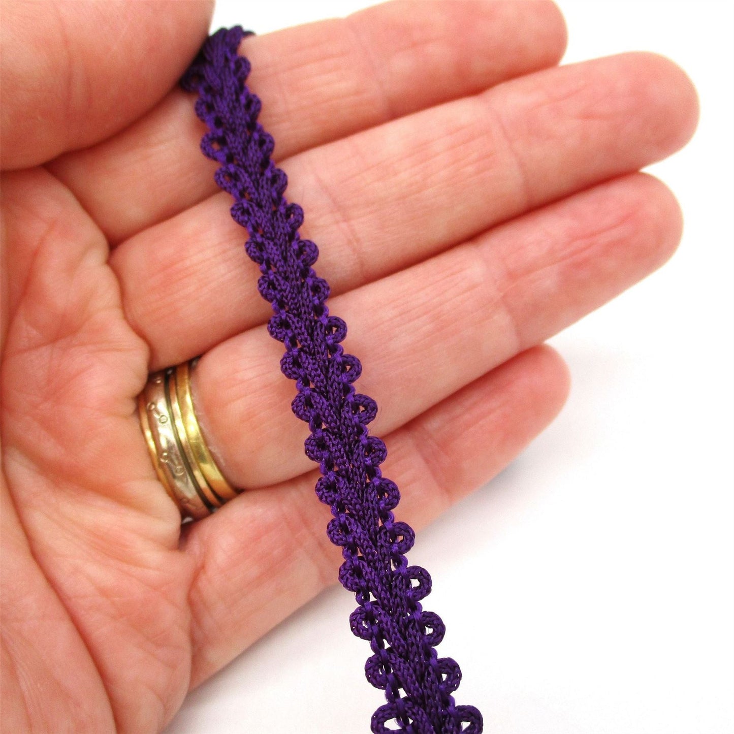 Vintage Feather Braid 7mm x1m - 0713