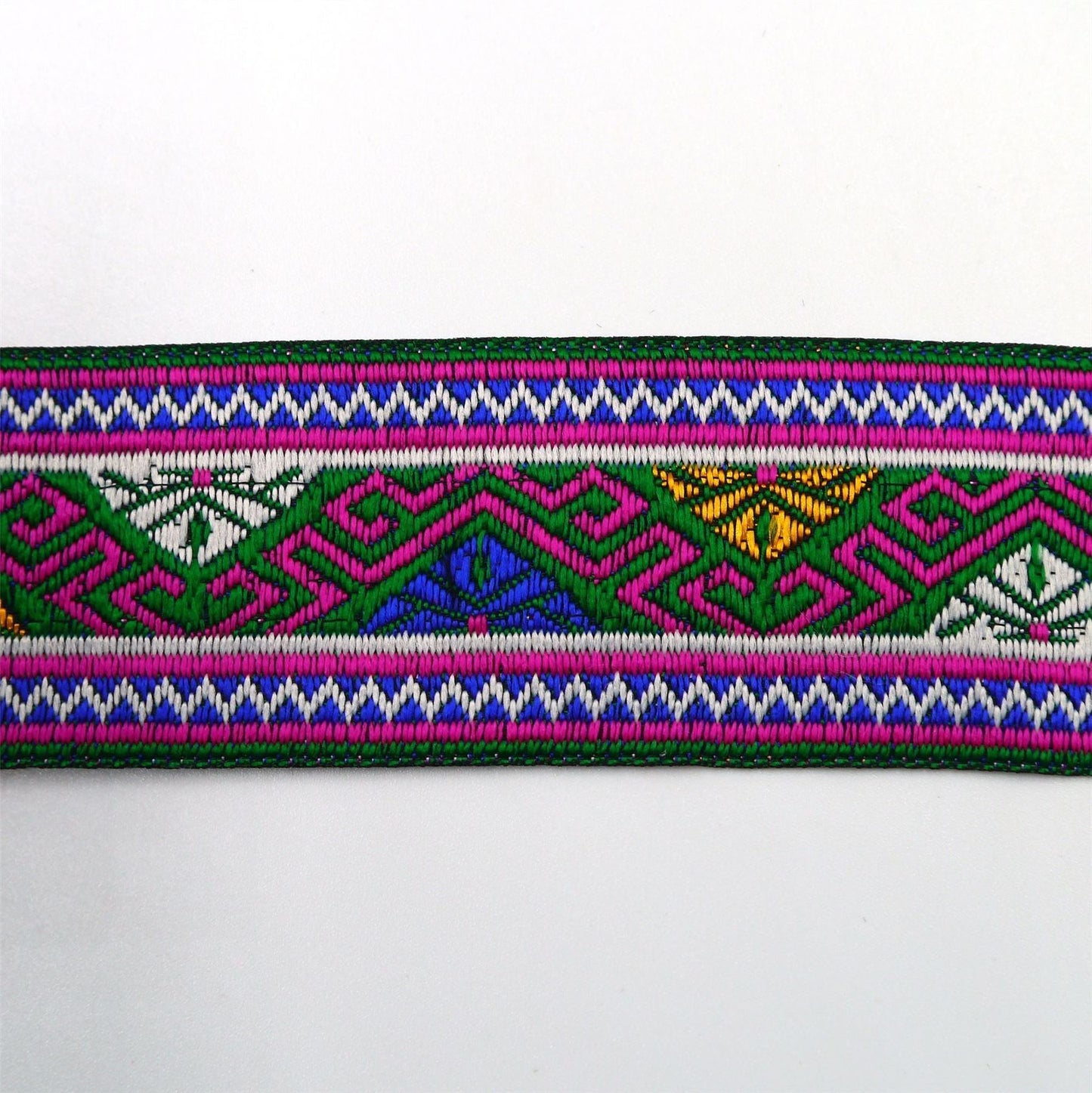 Aztec Inspired Patterned Braid 40mm x 1m - 9856