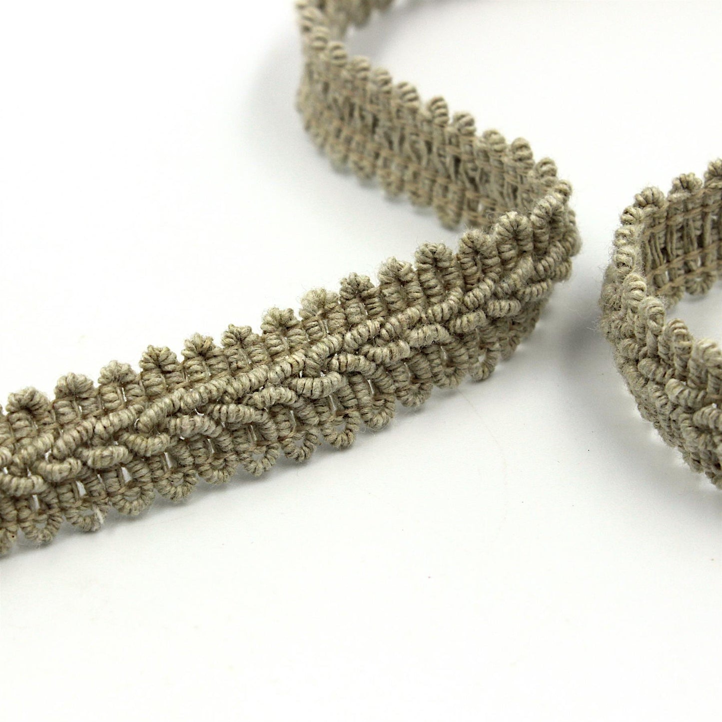 Cotton Mix Feather Braid 14mm x1m - 9843