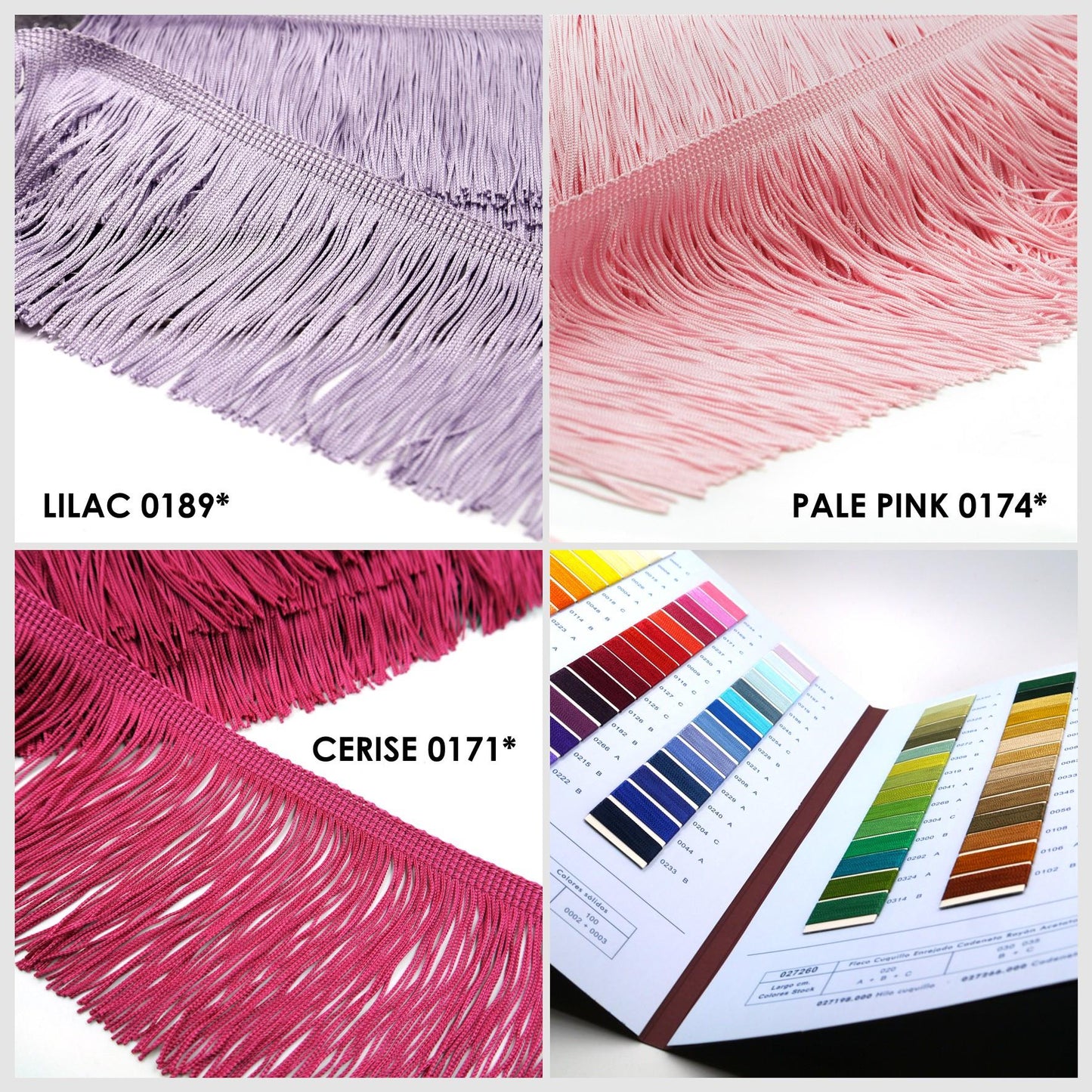 Chainette Cut Fringe - Acetate  9540-20cm