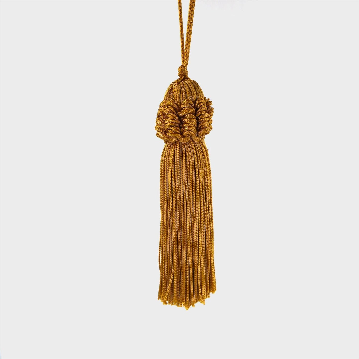 Ruffle Neck Rayon Tassel 10cm 6566