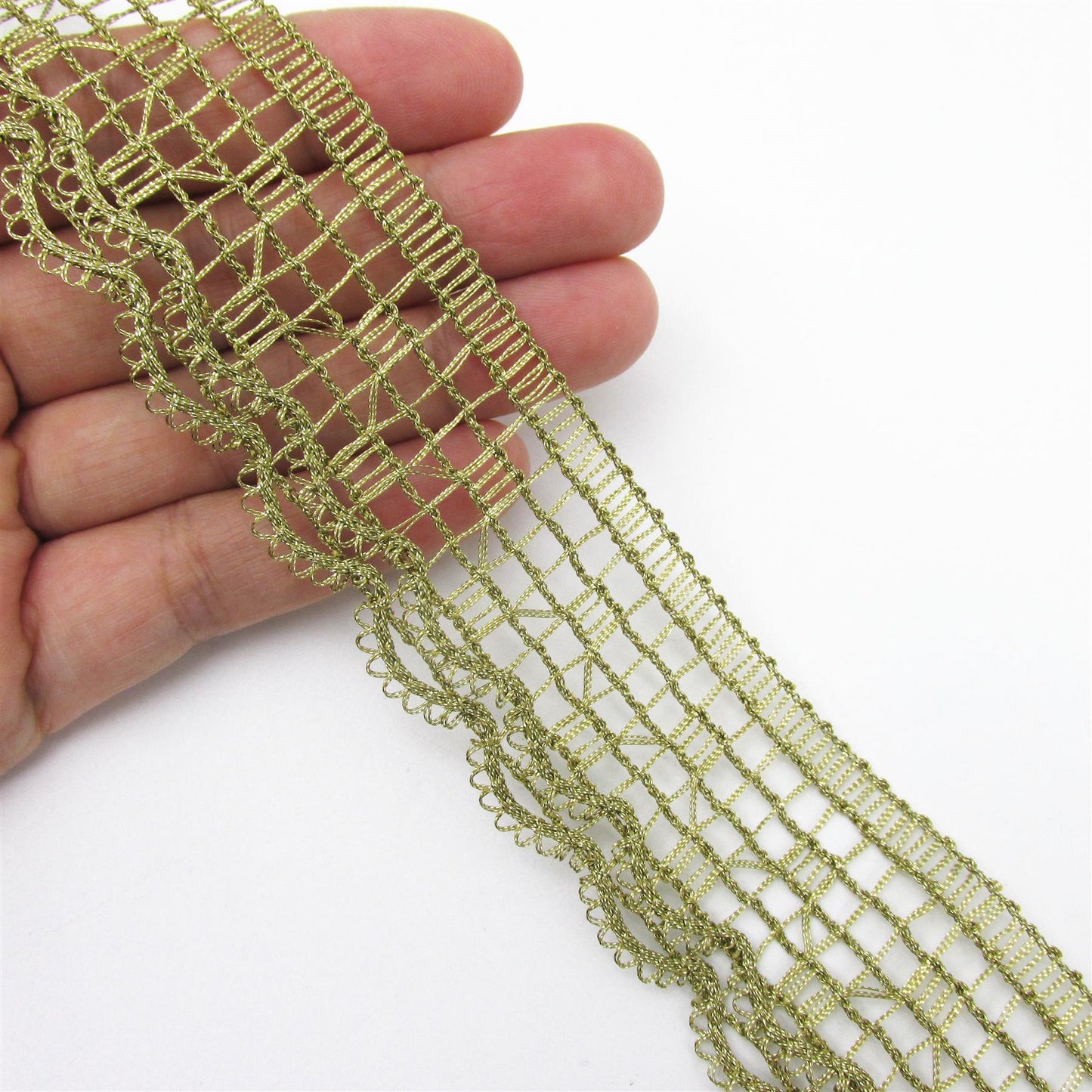 Metallic Lace x1m - 8126