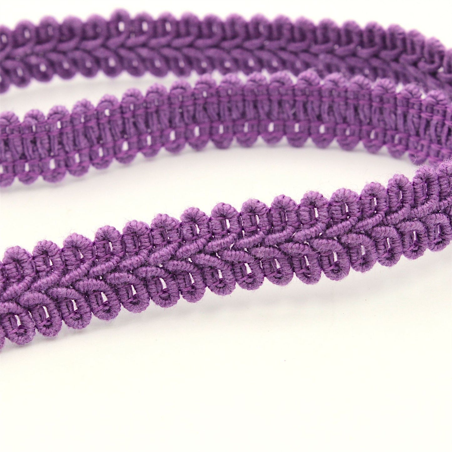 Cotton Mix Feather Braid 14mm x1m - 9843