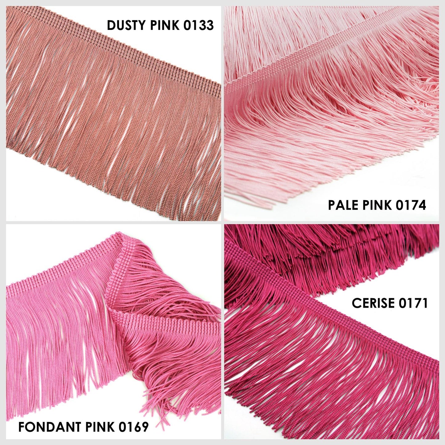 Chainette Cut Fringe Acetate x1m - 9540-10cm