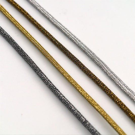 Metallic Braided Cord 4mm x1m - 7350