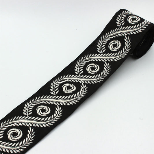 Braid With Scroll Design 50mm 8131