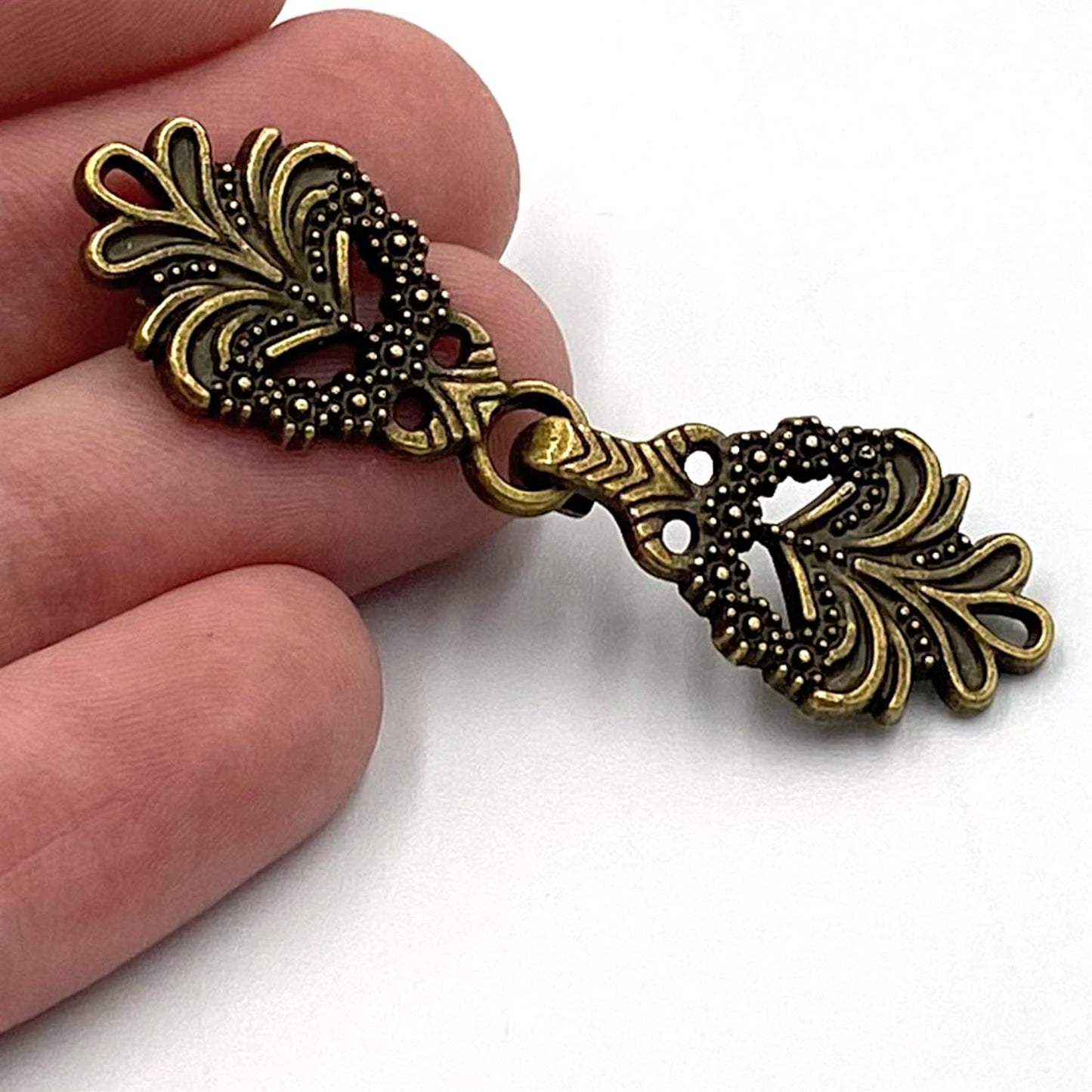 Ornate Filigree Metal Clasp 48mm - 5562