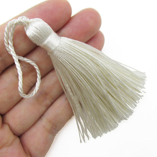 Bound Over Silky Tassel Ivory 6118