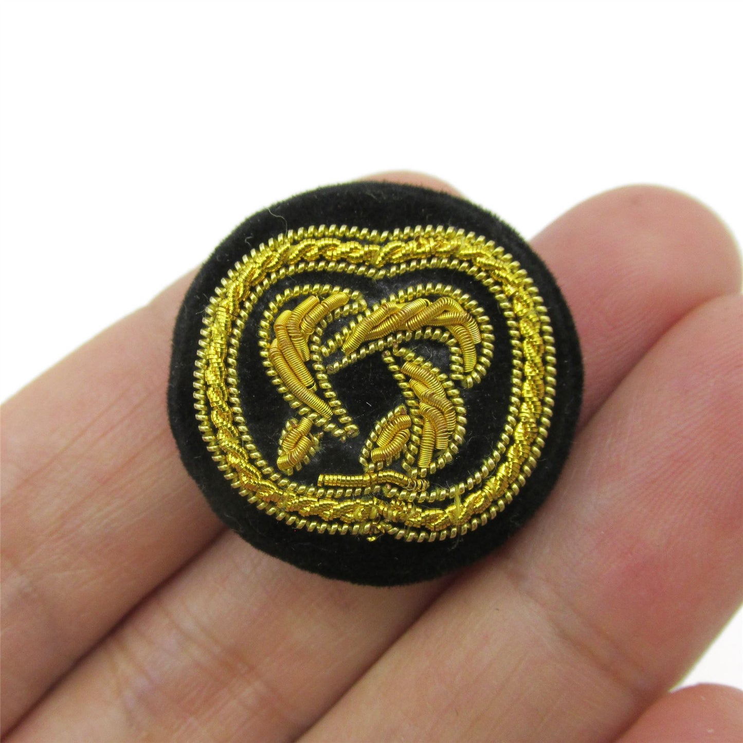 Embroidered Button - 4406