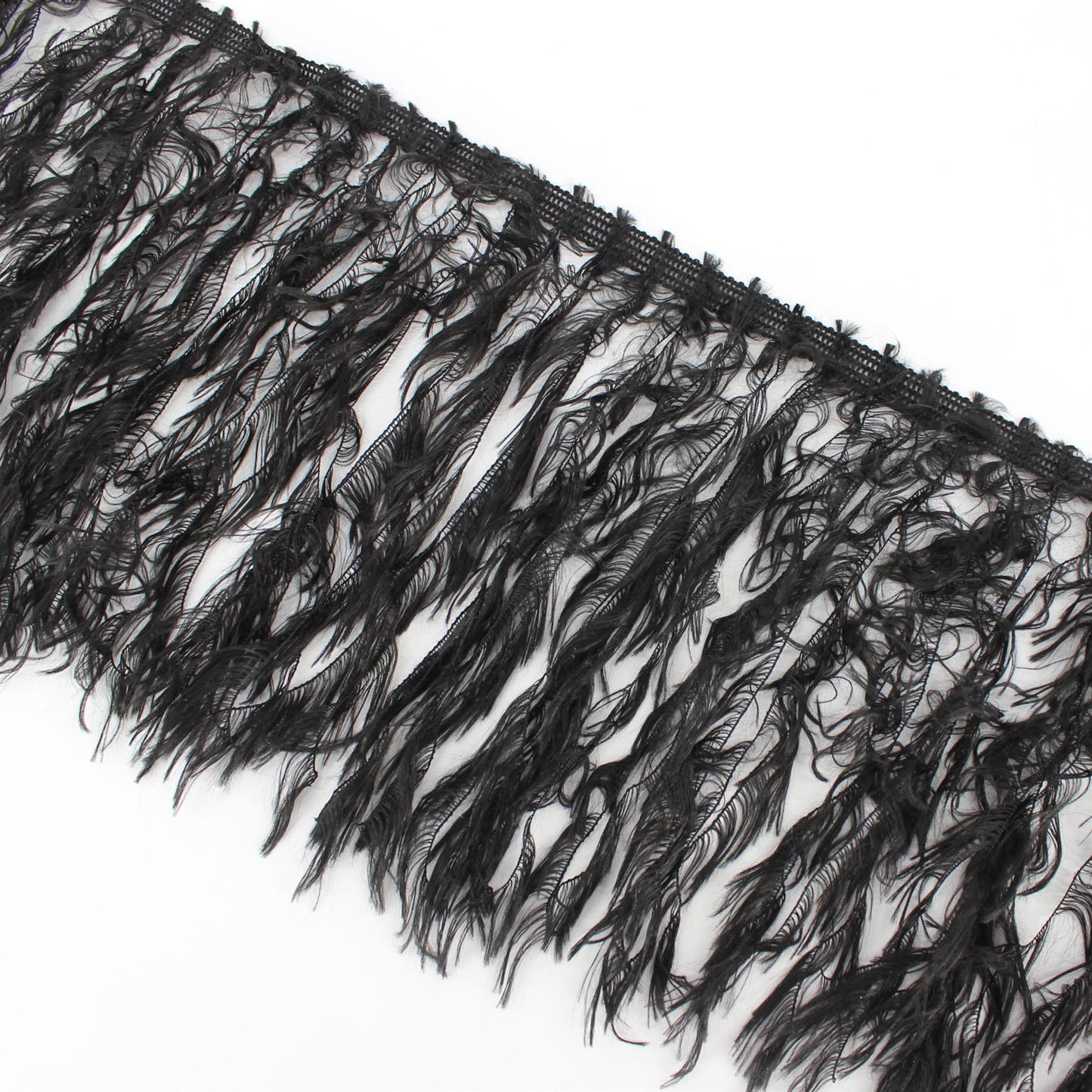 Faux Feather Fringe 20cm x1m - 9825