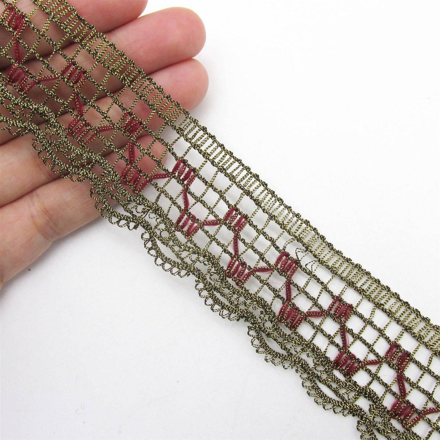 Metallic Lace x1m - 8126