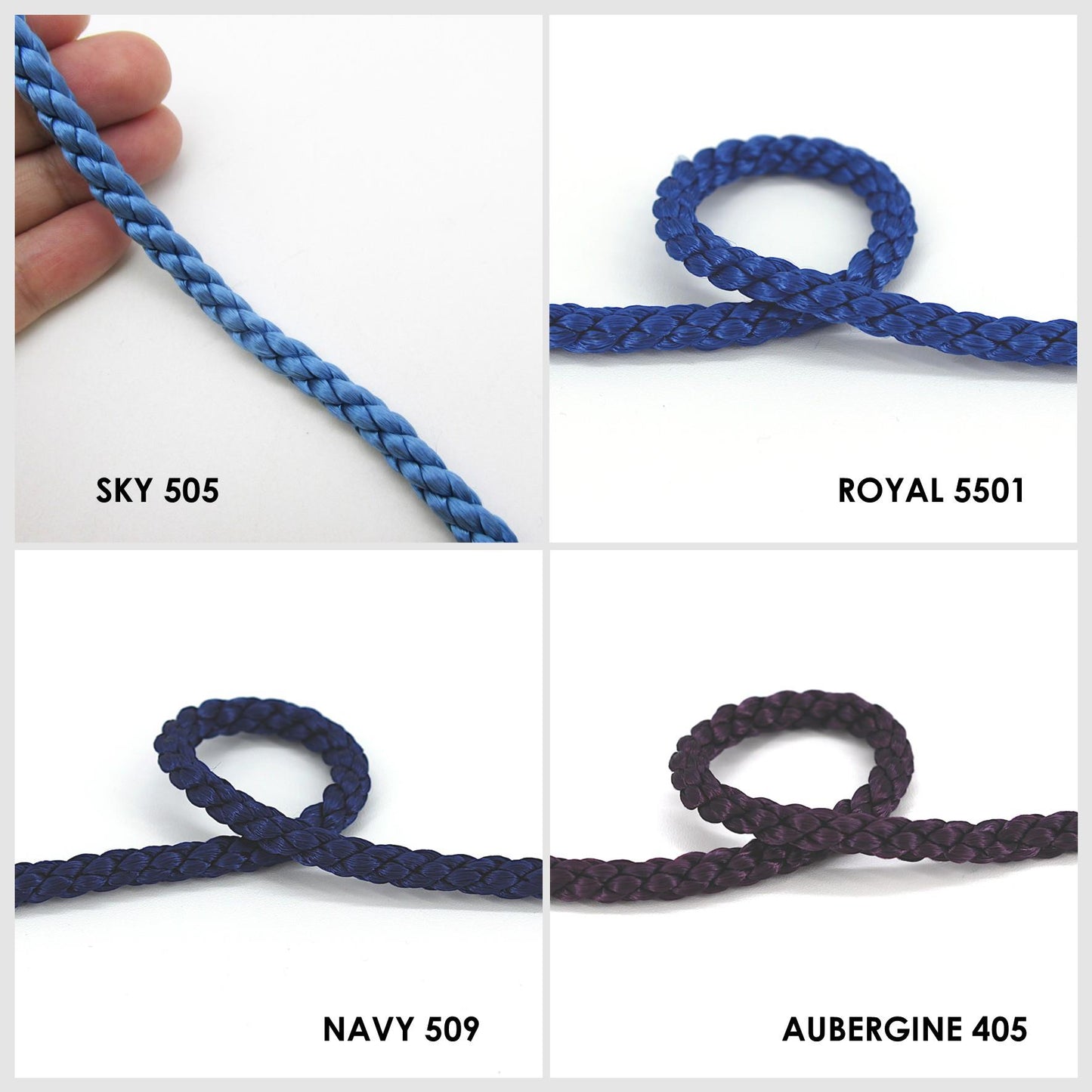 Braided Look Viscose Cord x 5m 7410