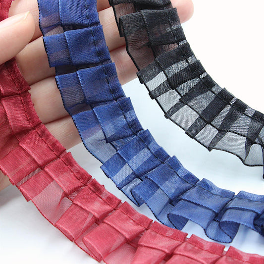 Layered Gathered Organza 23mm 5498