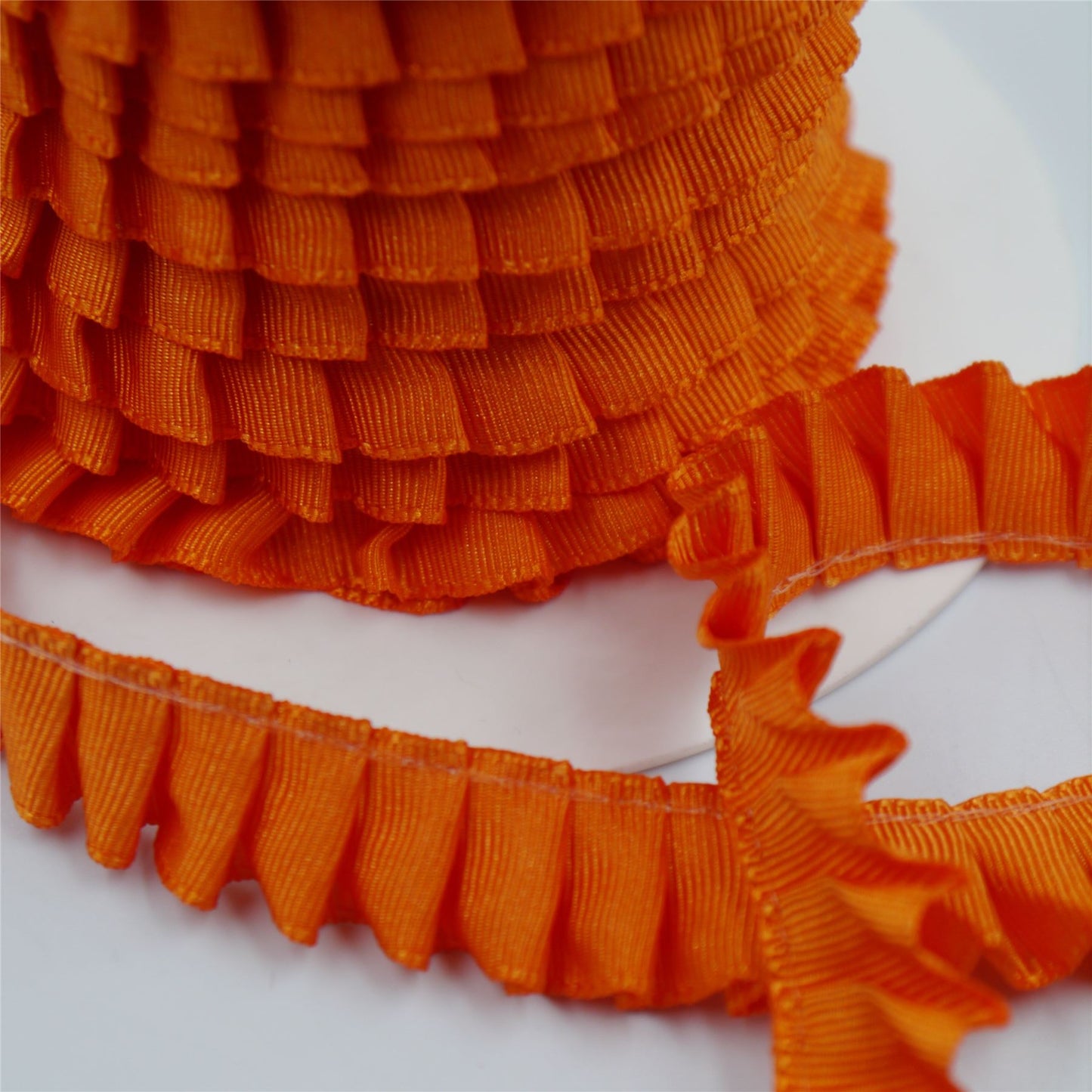 Side-Pleated Taffeta Ribbon 16mm x1m - 7110