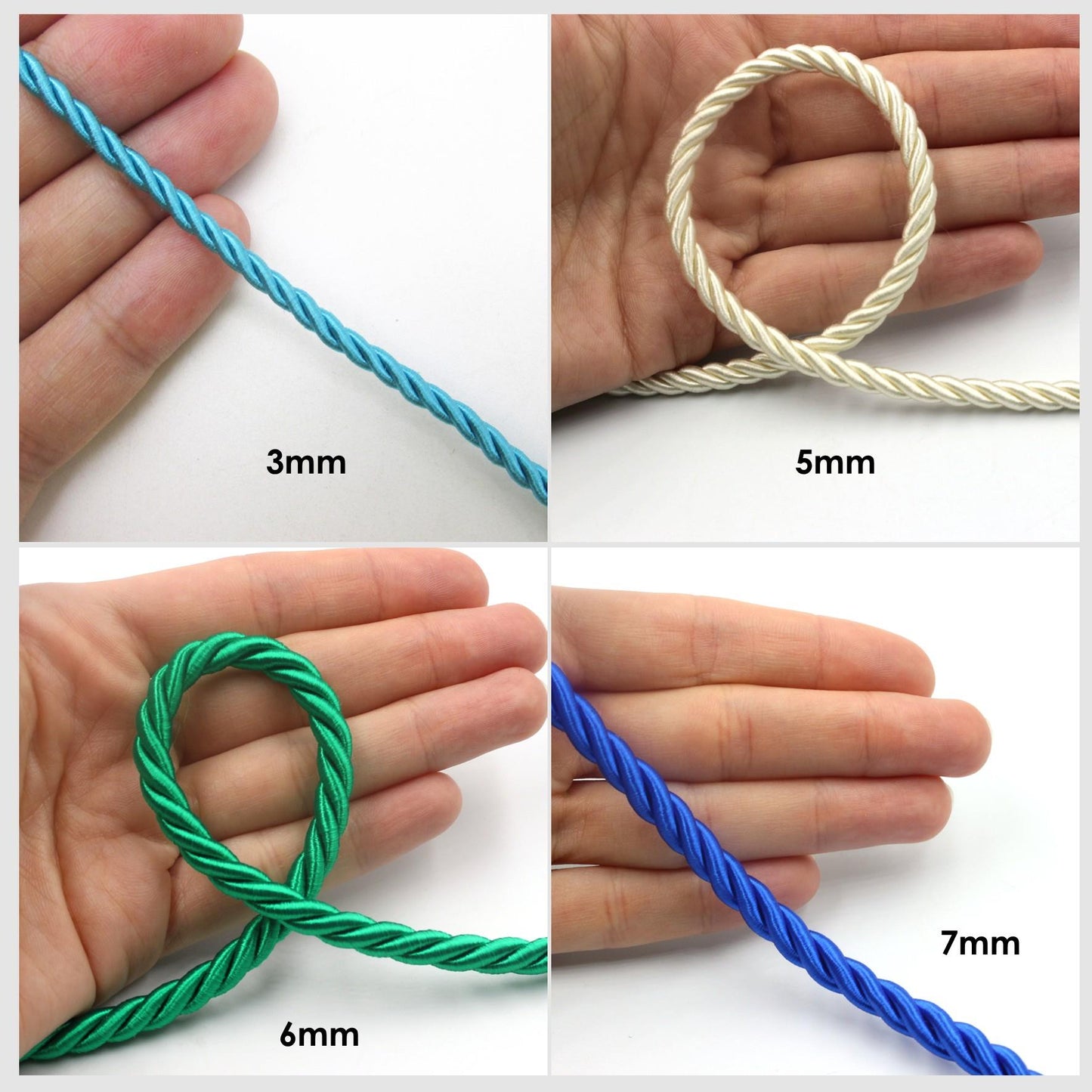 Silky Twisted Cord x1m - 8330