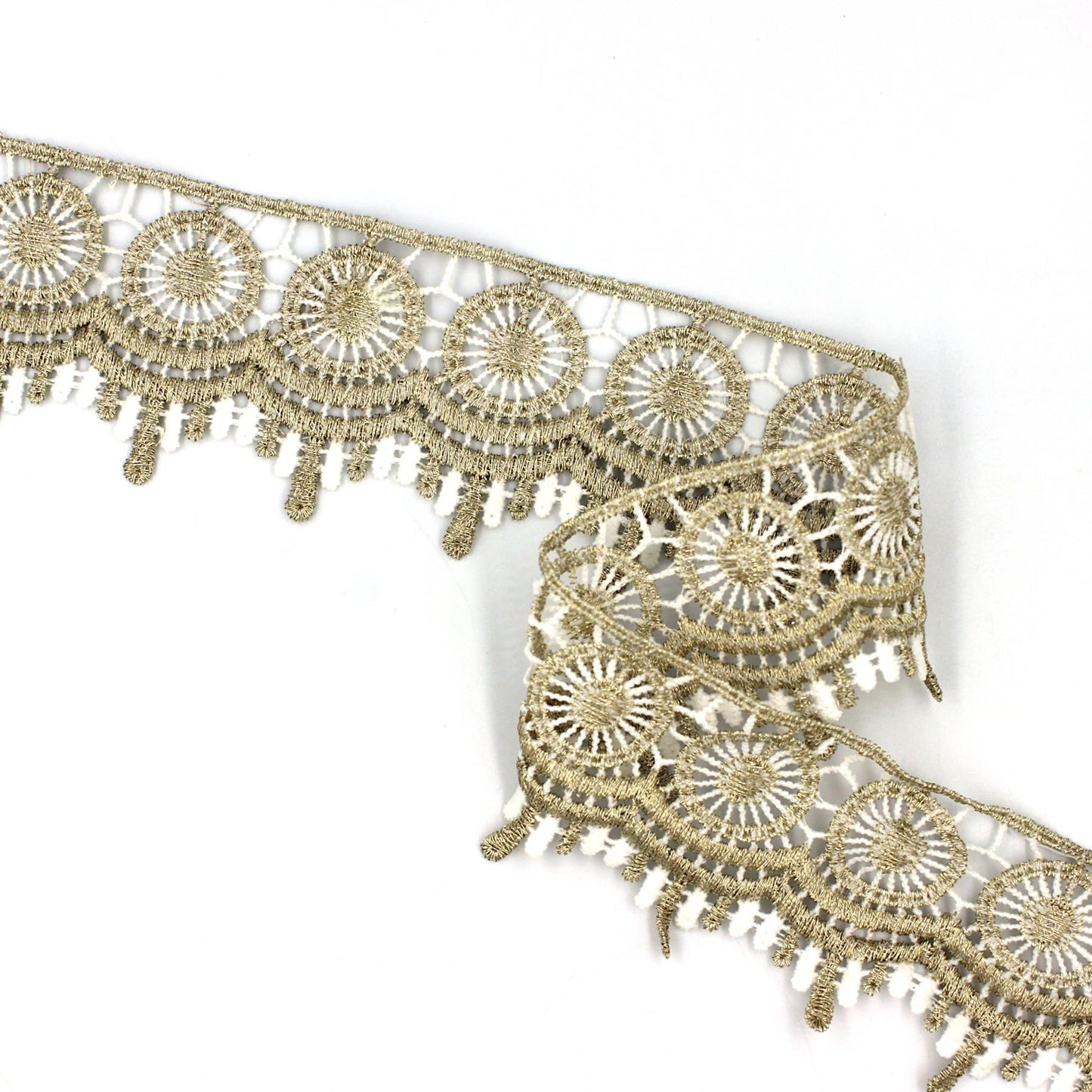Dreamcatcher Lace 52mm - Metallic Pale Gold 5543